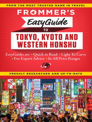 cover image of Frommer's EasyGuide to Tokyo, Kyoto and Western Honshu